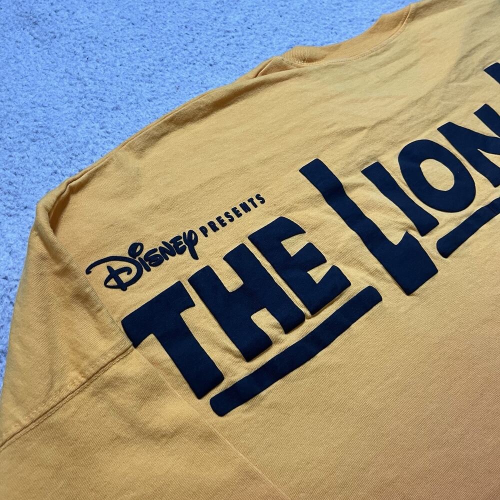 The Lion King Shirt Large Orange Sunset Disney Spirit Jersey Long Sleeve - Picture 7 of 16